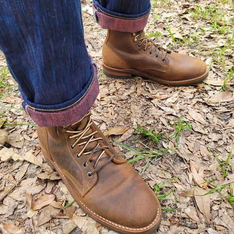 Truman Upland Boot in Gallun Cognac Teton Stag