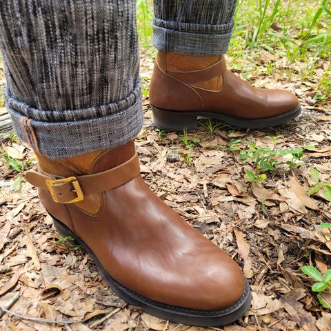 Attractions BILTBUCK Lot 444 in Brown Italian Horsebutt & Brown Hair-on-hide Horsehide