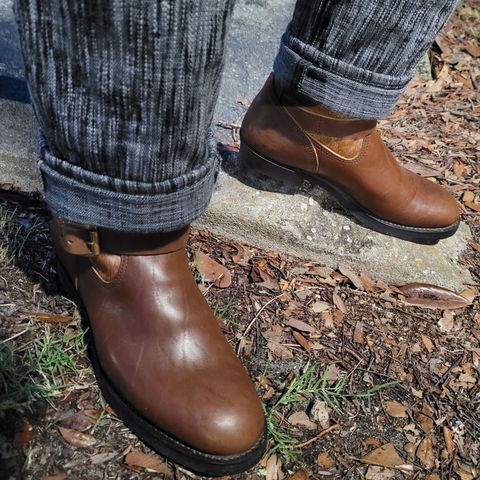 Attractions BILTBUCK Lot 444 in Brown Italian Horsebutt & Brown Hair-on-hide Horsehide