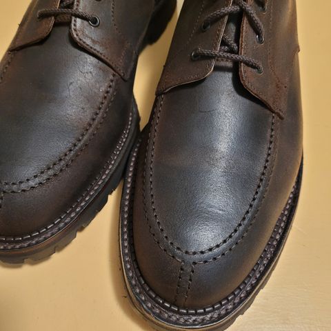 Crockett & Jones Indiana in Dark Brown Roughout Suede