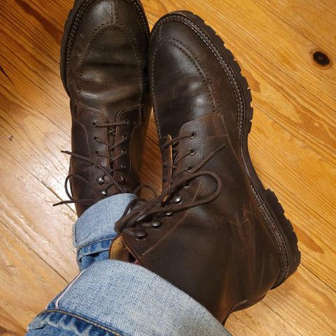 Crockett & Jones Indiana in Dark Brown Roughout Suede