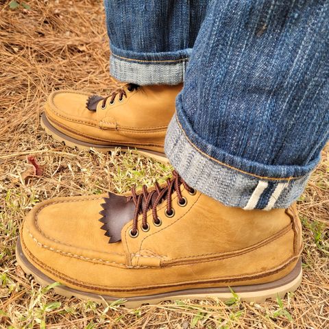 Russell Moccasin South 40 Birdshooter in Pecos Gaucho Chamois