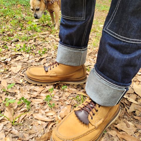 Search result thumbnail of Russell Moccasin Co. South 40 Birdshooter in Pecos Gaucho Chamois