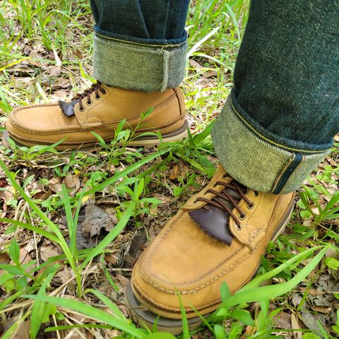 Russell Moccasin South 40 Birdshooter in Pecos Gaucho Chamois