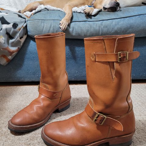 Fortis Engineer Boot Sample in Badalassi Carlo Cognac Minerva