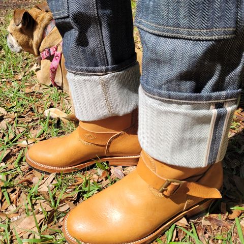 Fortis Engineer Boot Sample in Badalassi Carlo Cognac Minerva