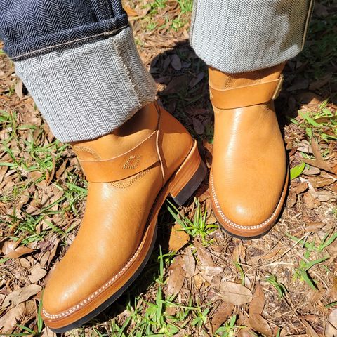 Fortis Engineer Boot Sample in Badalassi Carlo Cognac Minerva