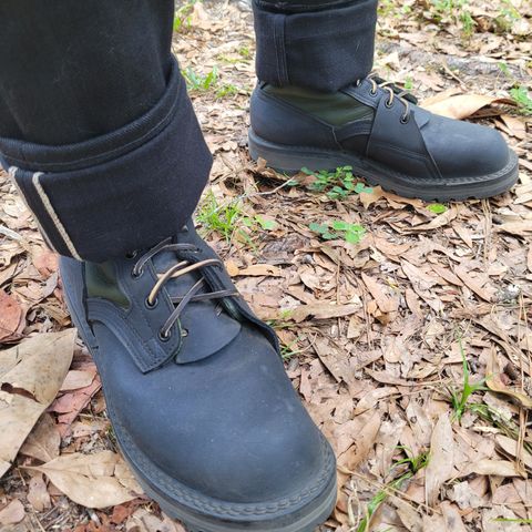 Search result thumbnail of Nicks x Rose Anvil ND4 in Seidel WeatherShield Black & Seidel Supersoft Green