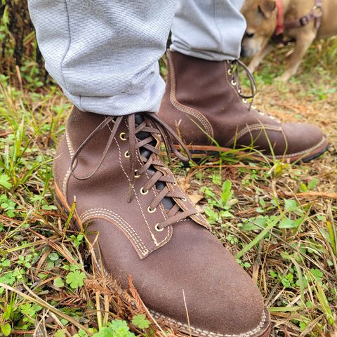 Oldspeed Boondockers in Wickett & Craig Dark Brown English Bridle