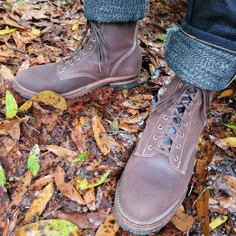 Oldspeed Boondockers in Wickett & Craig Dark Brown English Bridle
