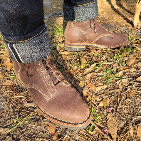 Oldspeed Boondockers in Wickett & Craig Dark Brown English Bridle