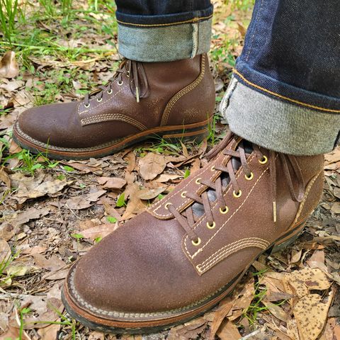 Oldspeed Boondockers in Wickett & Craig Dark Brown English Bridle