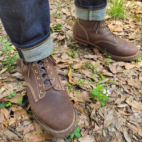 Oldspeed Boondockers in Wickett & Craig Dark Brown English Bridle
