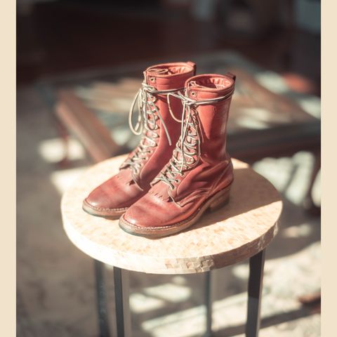 White's Hunter in Seidel Red Dog Oil Tan