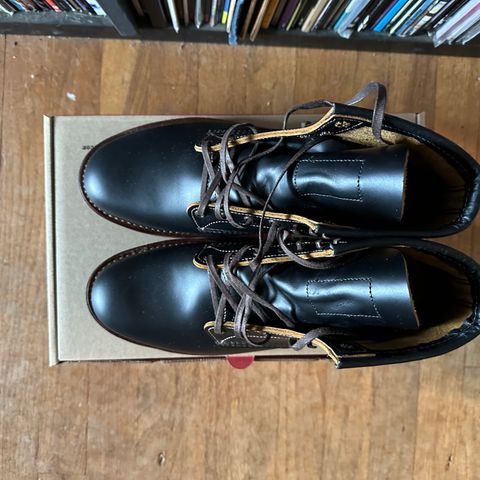 Red Wing Beckman Flatbox in S.B. Foot Black Klondike