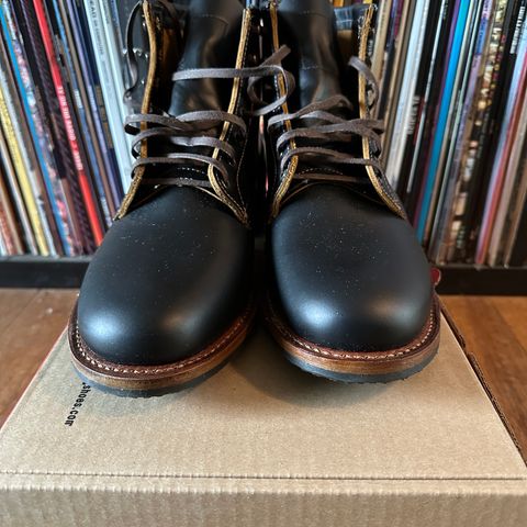 Red Wing Beckman Flatbox in S.B. Foot Black Klondike