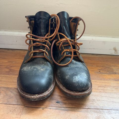 Red Wing Beckman Flatbox in S.B. Foot Black Klondike