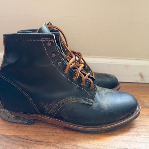 Red Wing Beckman Flatbox in S.B. Foot Black Klondike