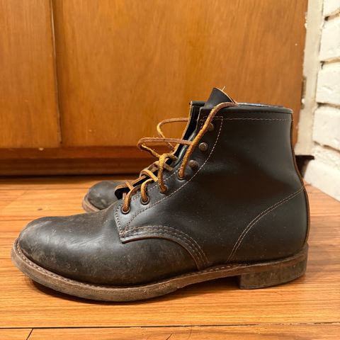 Red Wing Beckman Flatbox in S.B. Foot Black Klondike