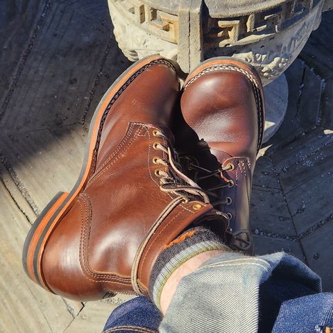 Nicks Lace Up Heritage in Horween Brown Chromexcel