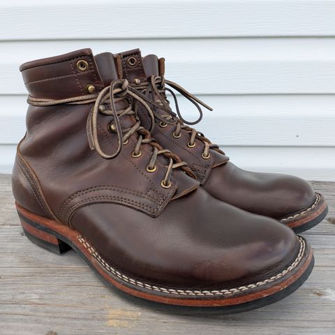Nicks Lace Up Heritage in Horween Brown Chromexcel