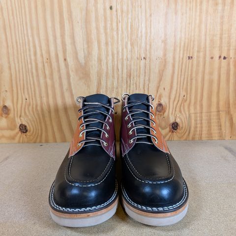 Nicks Moc Toe in Horween Black Chromexcel