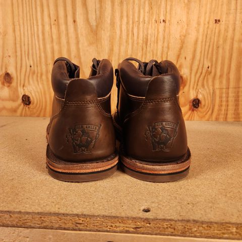 Jim Green African Ranger Barefoot Boot in Horween Olive Brown Chromexel