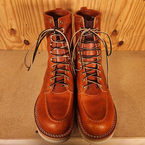 Nicks Moc Toe in Wickett & Craig Tobacco Double Stuff