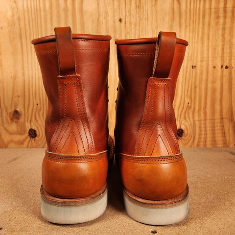 Nicks Moc Toe in Wickett & Craig Tobacco Double Stuff
