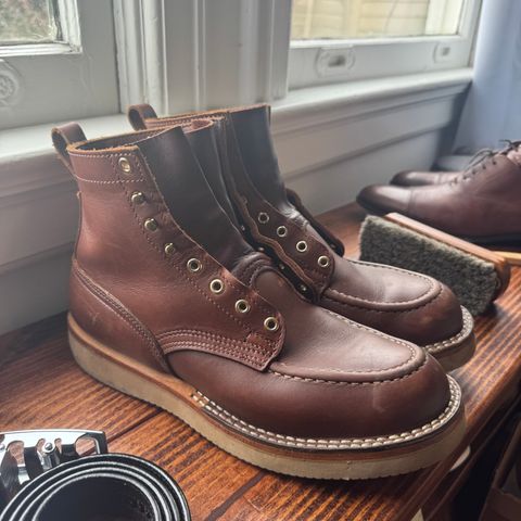 Nicks Moc Toe in Seidel 1964 Brown