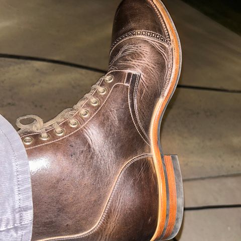Viberg Service Boot BCT in C.F. Stead Antique Phoenix