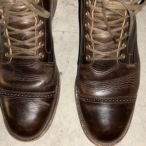 Viberg Service Boot BCT in C.F. Stead Antique Phoenix