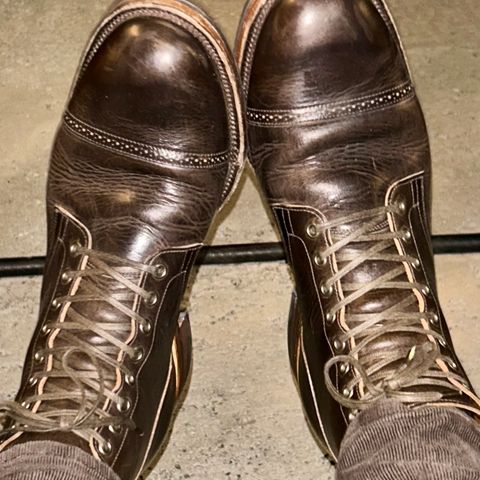Viberg Service Boot BCT in C.F. Stead Antique Phoenix