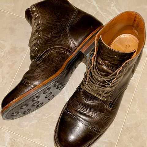 Viberg Service Boot BCT in C.F. Stead Antique Phoenix