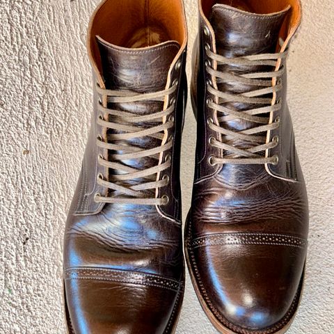 Viberg Service Boot BCT in C.F. Stead Antique Phoenix