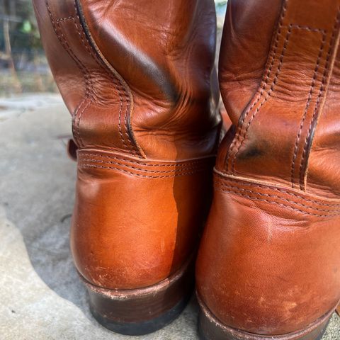 John Lofgren Wabash Engineer Boots in Badalassi Carlo Cognac Minerva