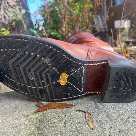 John Lofgren Wabash Engineer Boots in Badalassi Carlo Cognac Minerva