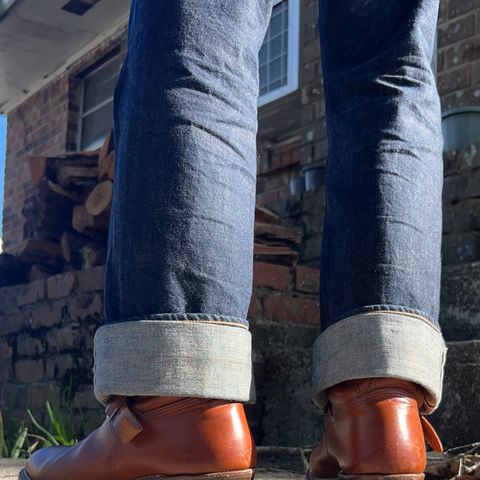 John Lofgren Wabash Engineer Boots in Badalassi Carlo Cognac Minerva