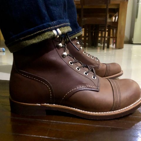 Red Wing Iron Ranger in S.B. Foot Amber Harness