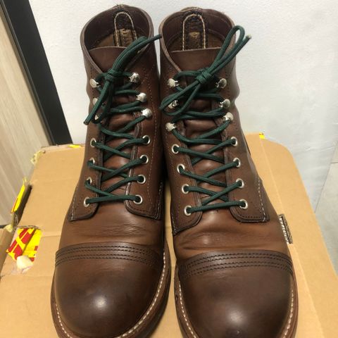 Red Wing Iron Ranger in S.B. Foot Amber Harness