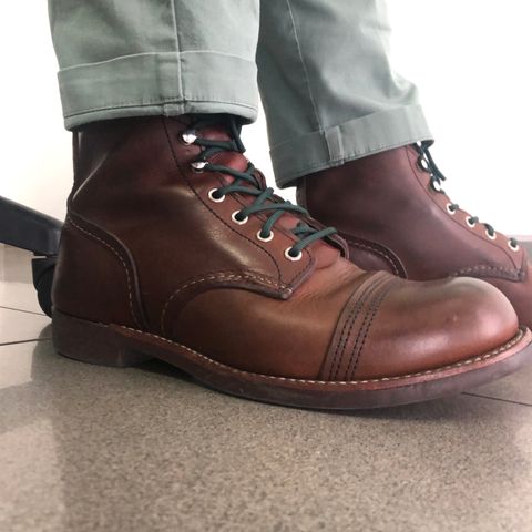 Red Wing Iron Ranger in S.B. Foot Amber Harness