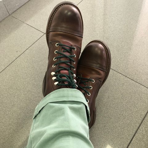 Red Wing Iron Ranger in S.B. Foot Amber Harness