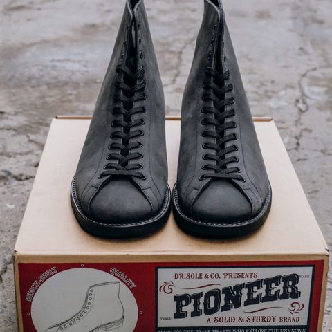 Dr. Sole Game Changer in Top Grade nubuck Leather