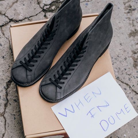 Dr. Sole Game Changer in Top Grade nubuck Leather