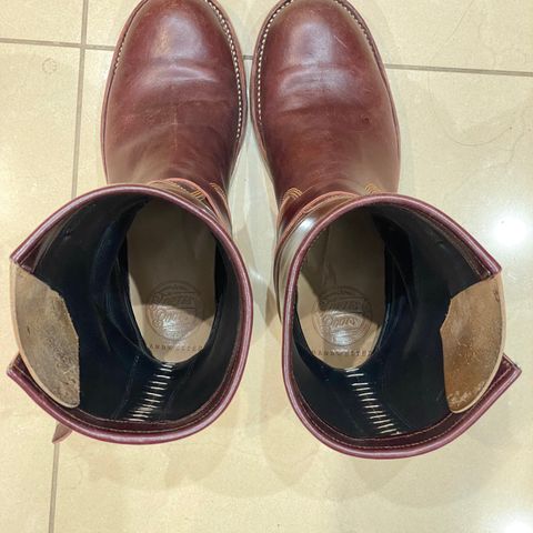Fortis Tapak 1.0 Engineer boots in Maryam Toscanello TPR Horsebutt & Maryam Burgundy TPR Horsebutt