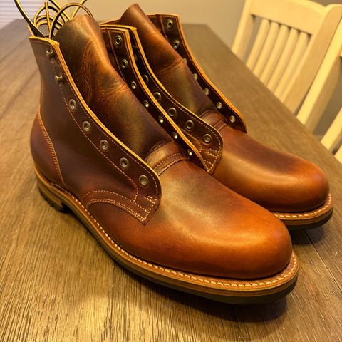 Truman Service Boot in Horween Autumn Cypress