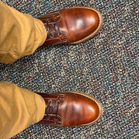 Truman Service Boot in Horween Autumn Cypress