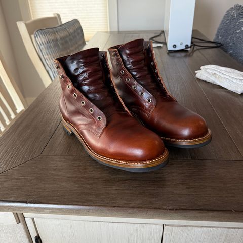 Truman Service Boot in Horween Autumn Cypress