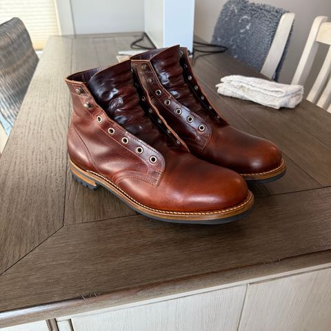 Truman Service Boot in Horween Autumn Cypress