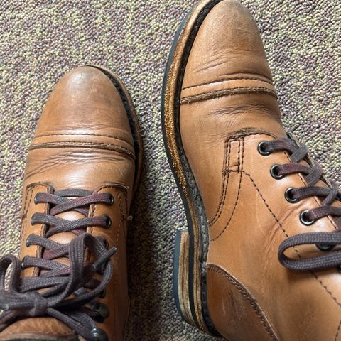 Thursday Captain in Horween Natural Chromexcel